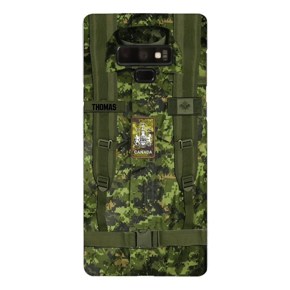 Personalized Canadian Army Camo Phone Case Printed 3T 3003