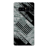 Personalized U.S Airforce Veteran Camo Phone Case Printed QTDT3103