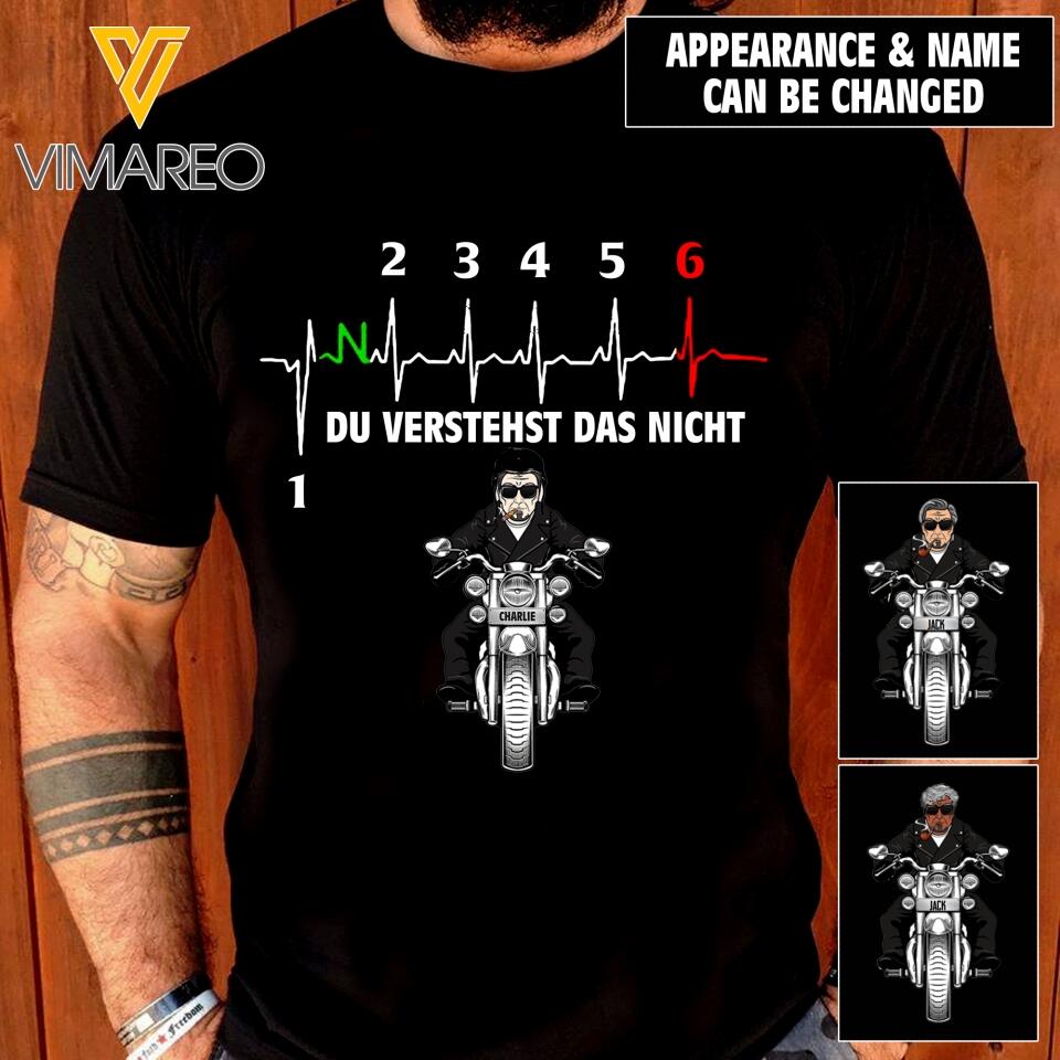 Personalized Du Verstehst Das Nicht Tshirt Printed QTHC3103