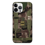 Personalized French Army Veteran Camo Phone Case Printed 3T 3103