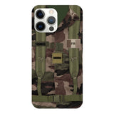 Personalized French Army Veteran Camo Phone Case Printed 3T 3103