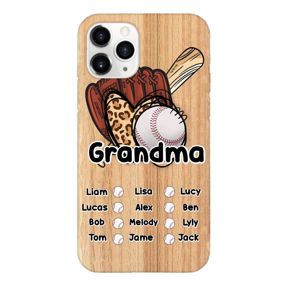 Personalized Baseball Phone Case Printed M3Q 3103