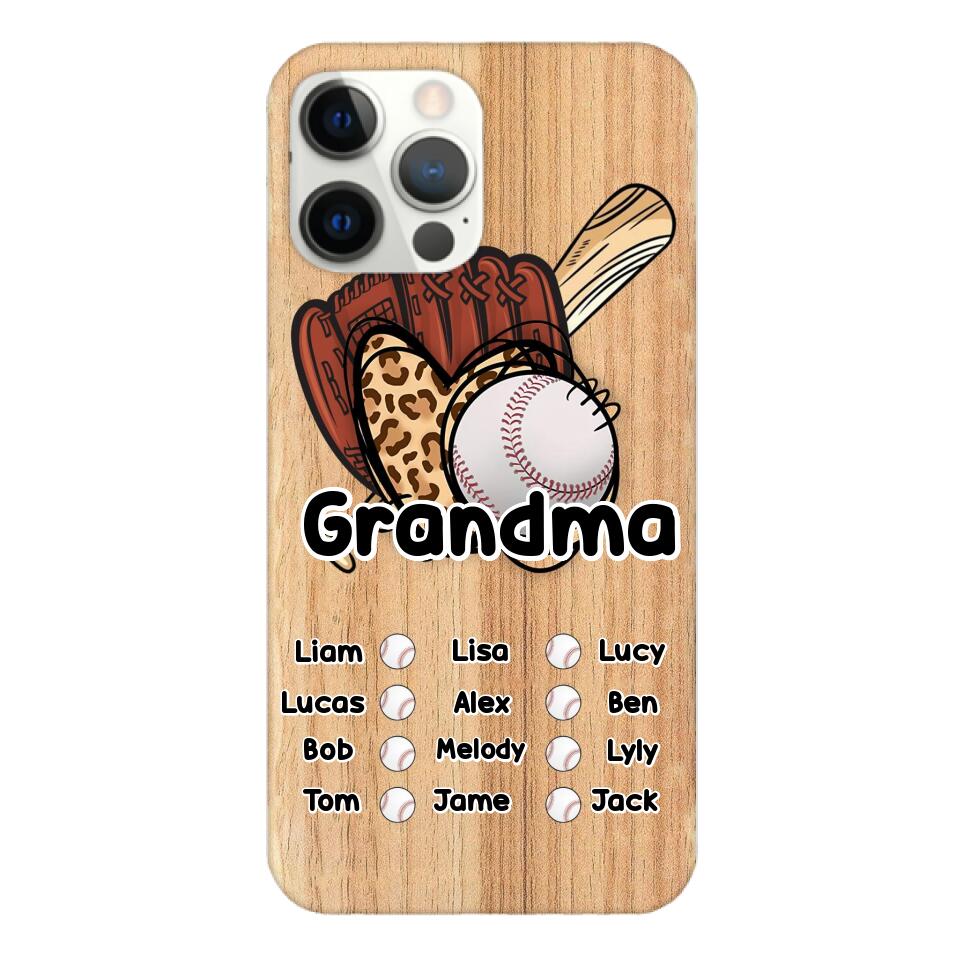 Personalized Baseball Phone Case Printed M3Q 3103