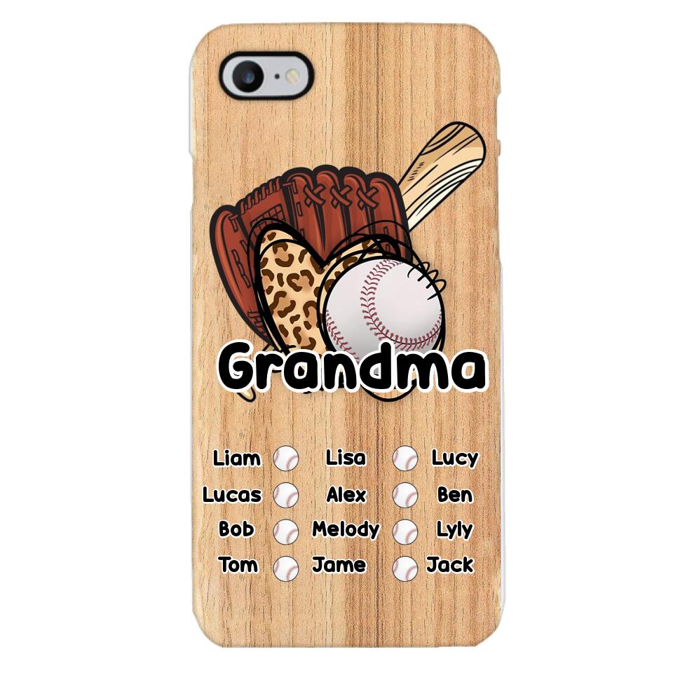 Personalized Baseball Phone Case Printed M3Q 3103