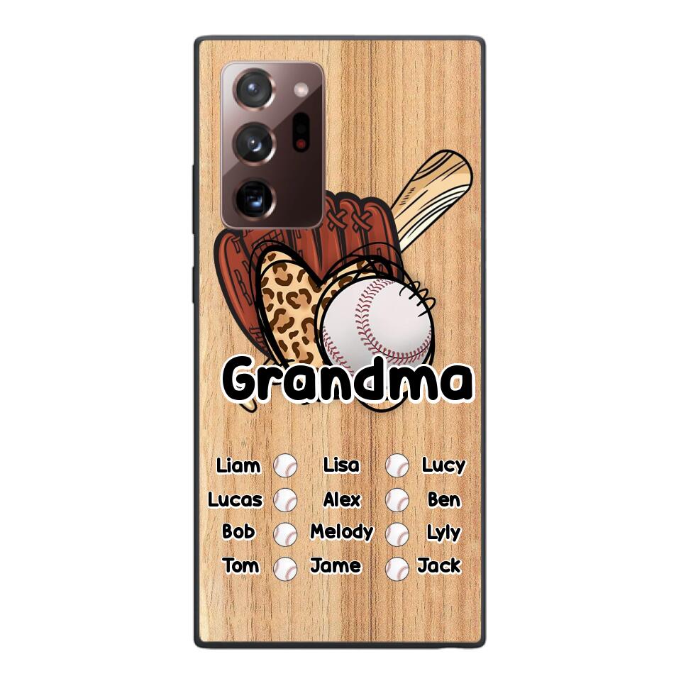 Personalized Baseball Phone Case Printed M3Q 3103