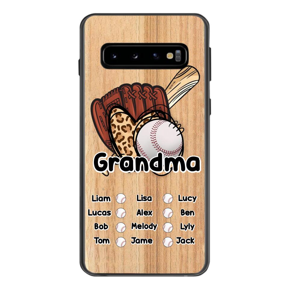 Personalized Baseball Phone Case Printed M3Q 3103