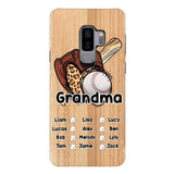 Personalized Baseball Phone Case Printed M3Q 3103