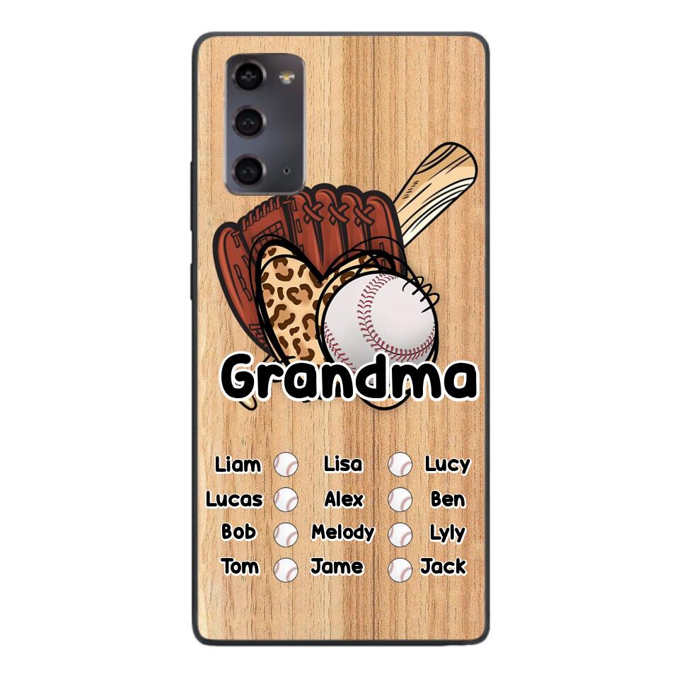 Personalized Baseball Phone Case Printed M3Q 3103