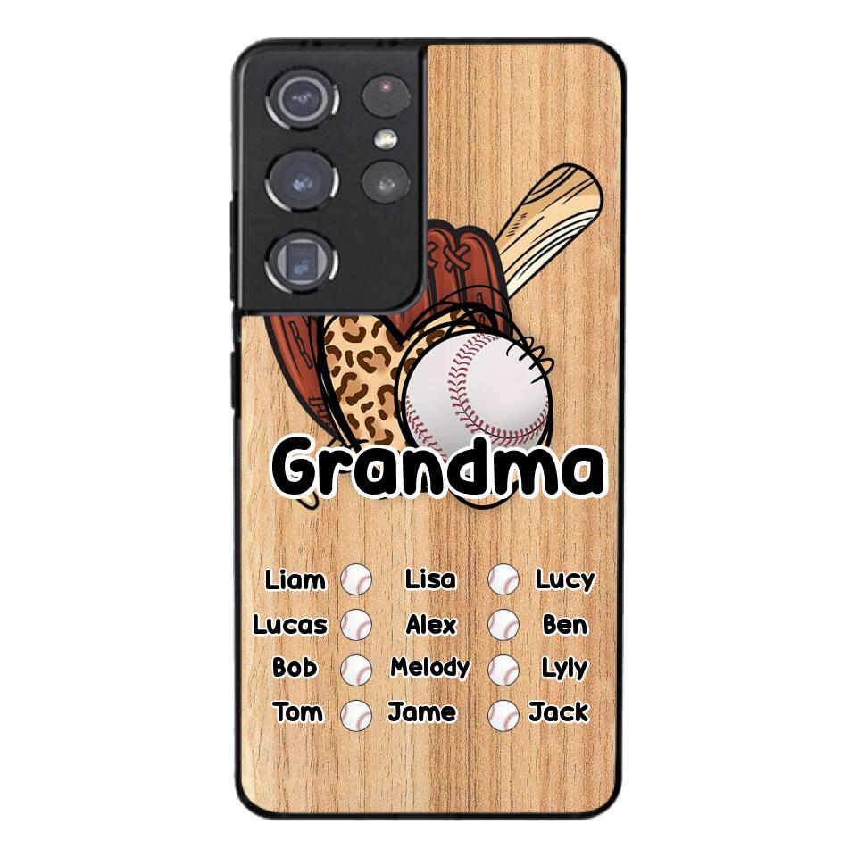 Personalized Baseball Phone Case Printed M3Q 3103