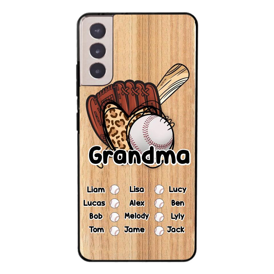 Personalized Baseball Phone Case Printed M3Q 3103