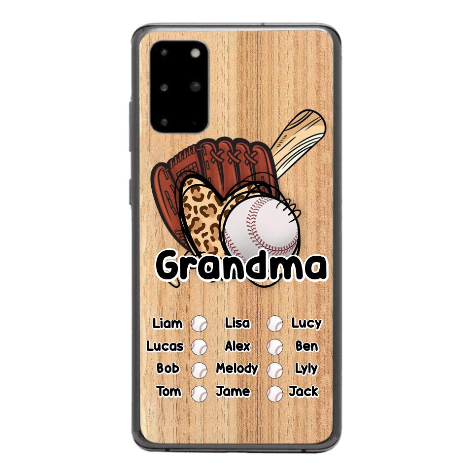 Personalized Baseball Phone Case Printed M3Q 3103