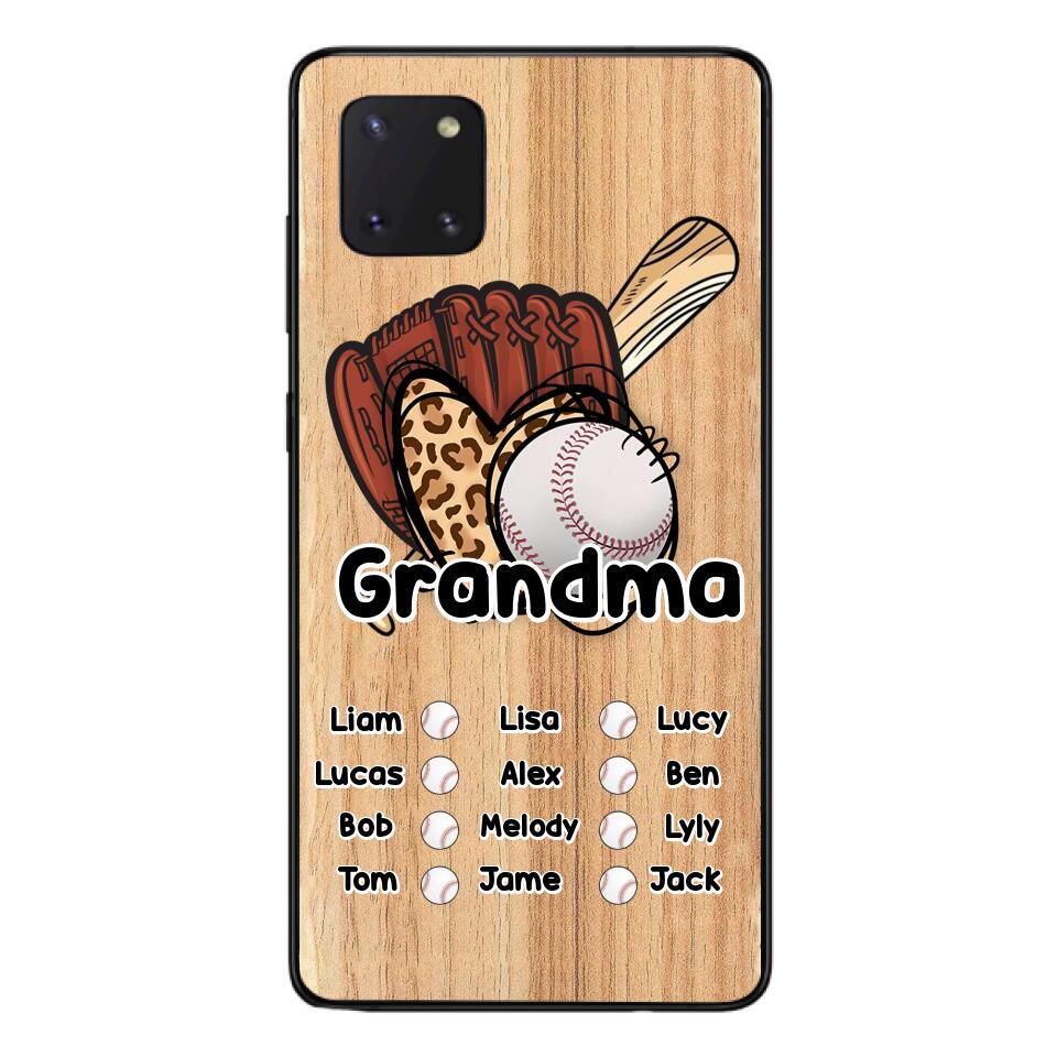 Personalized Baseball Phone Case Printed M3Q 3103