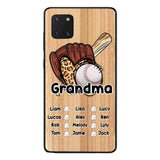Personalized Baseball Phone Case Printed M3Q 3103
