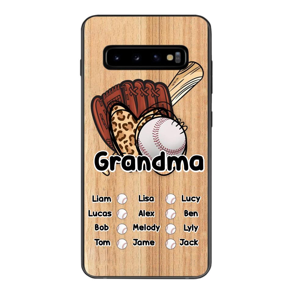 Personalized Baseball Phone Case Printed M3Q 3103