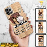 Personalized Baseball Phone Case Printed M3Q 3103