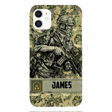 Personalized Austrian Soldier/Veterans Phone Case Printed 22MAR-LN31
