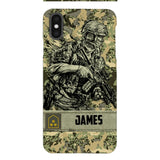 Personalized Austrian Soldier/Veterans Phone Case Printed 22MAR-LN31