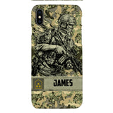 Personalized Austrian Soldier/Veterans Phone Case Printed 22MAR-LN31