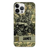 Personalized Austrian Soldier/Veterans Phone Case Printed 22MAR-LN31