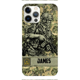 Personalized Austrian Soldier/Veterans Phone Case Printed 22MAR-LN31