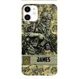 Personalized Austrian Soldier/Veterans Phone Case Printed 22MAR-LN31