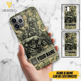Personalized Austrian Soldier/Veterans Phone Case Printed 22MAR-LN31