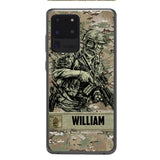 Personalized U.S Soldier/Veterans Phone Case Printed 22MAR-LN31