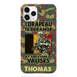 Personalized Belgian Soldier/Veterans Phone Case Printed 22MAR-QH31