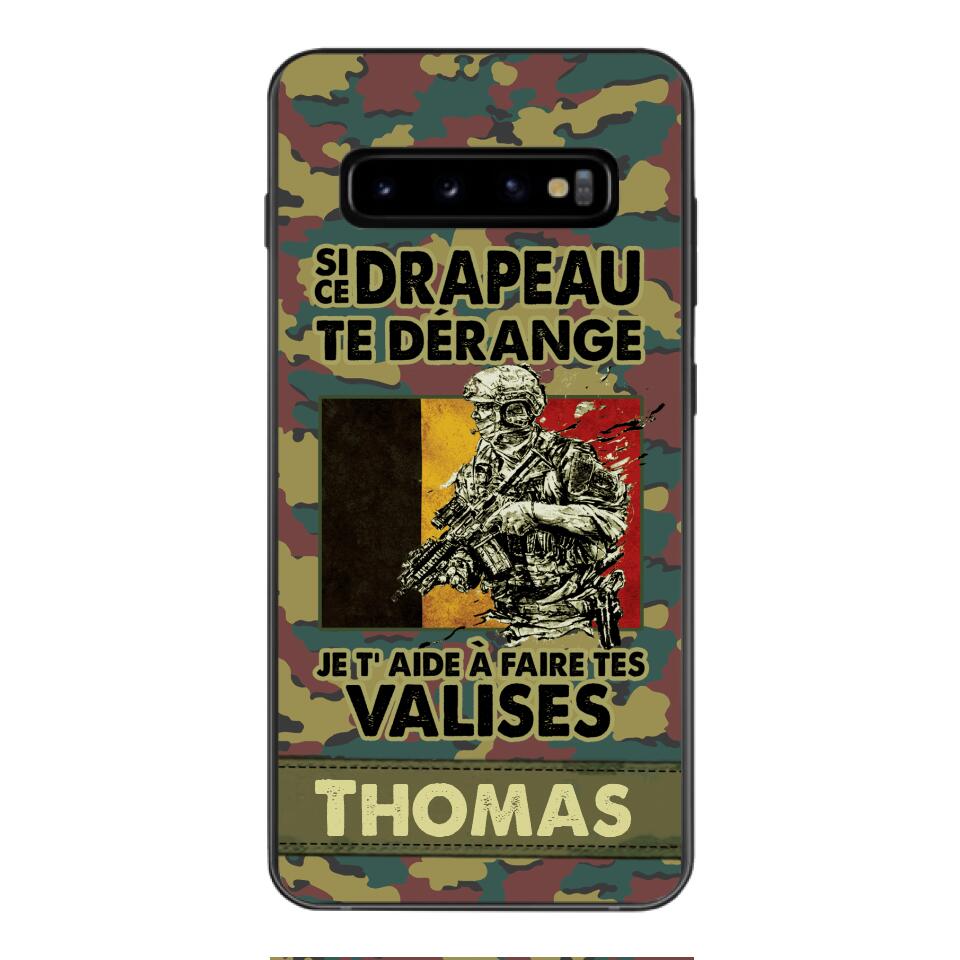 Personalized Belgian Soldier/Veterans Phone Case Printed 22MAR-QH31
