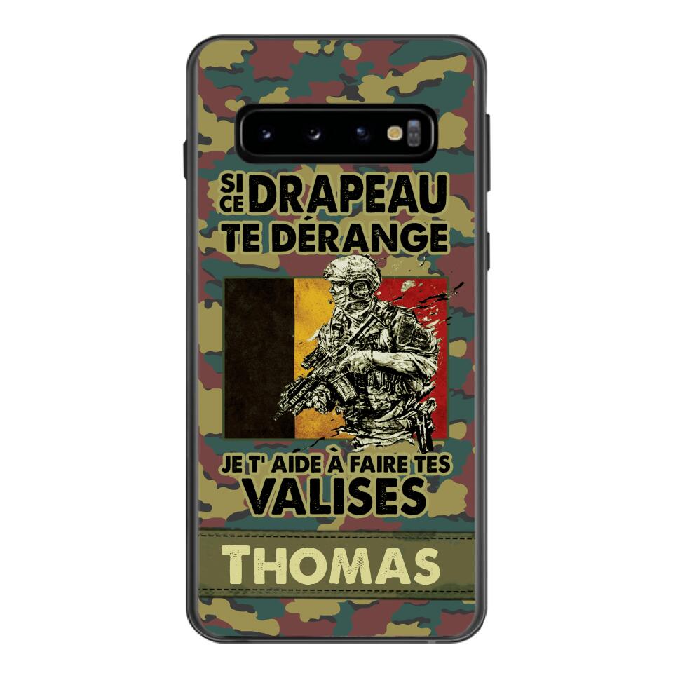 Personalized Belgian Soldier/Veterans Phone Case Printed 22MAR-QH31