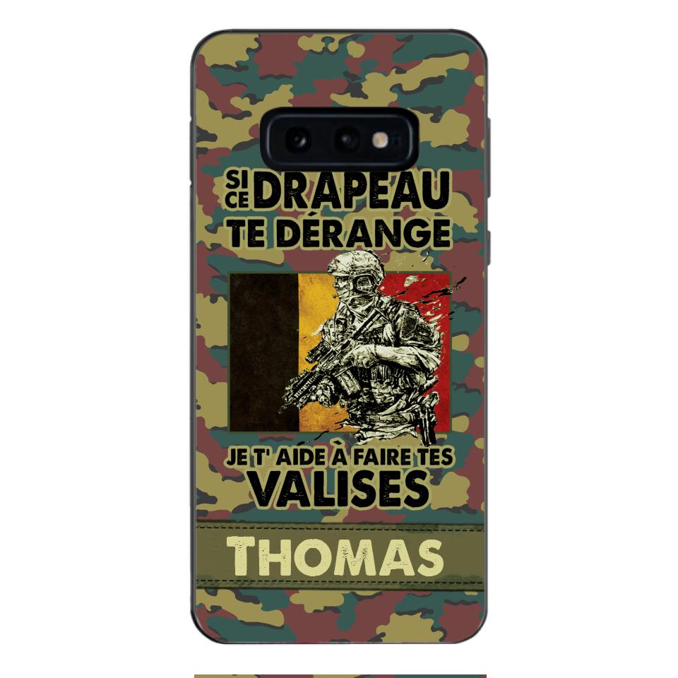 Personalized Belgian Soldier/Veterans Phone Case Printed 22MAR-QH31