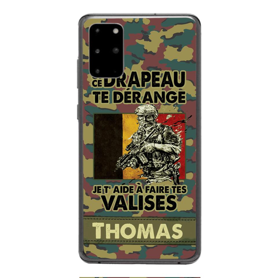 Personalized Belgian Soldier/Veterans Phone Case Printed 22MAR-QH31
