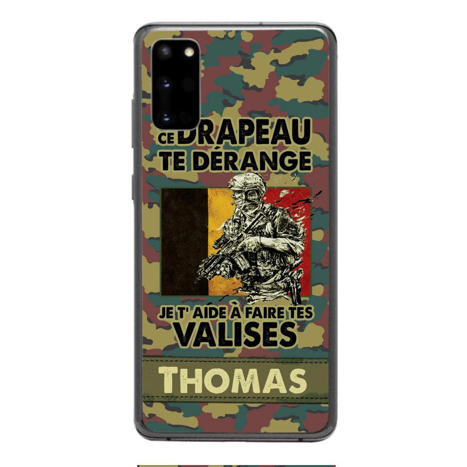 Personalized Belgian Soldier/Veterans Phone Case Printed 22MAR-QH31