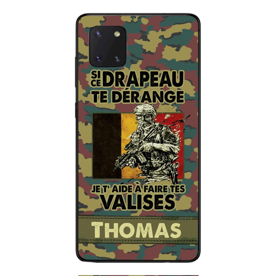 Personalized Belgian Soldier/Veterans Phone Case Printed 22MAR-QH31