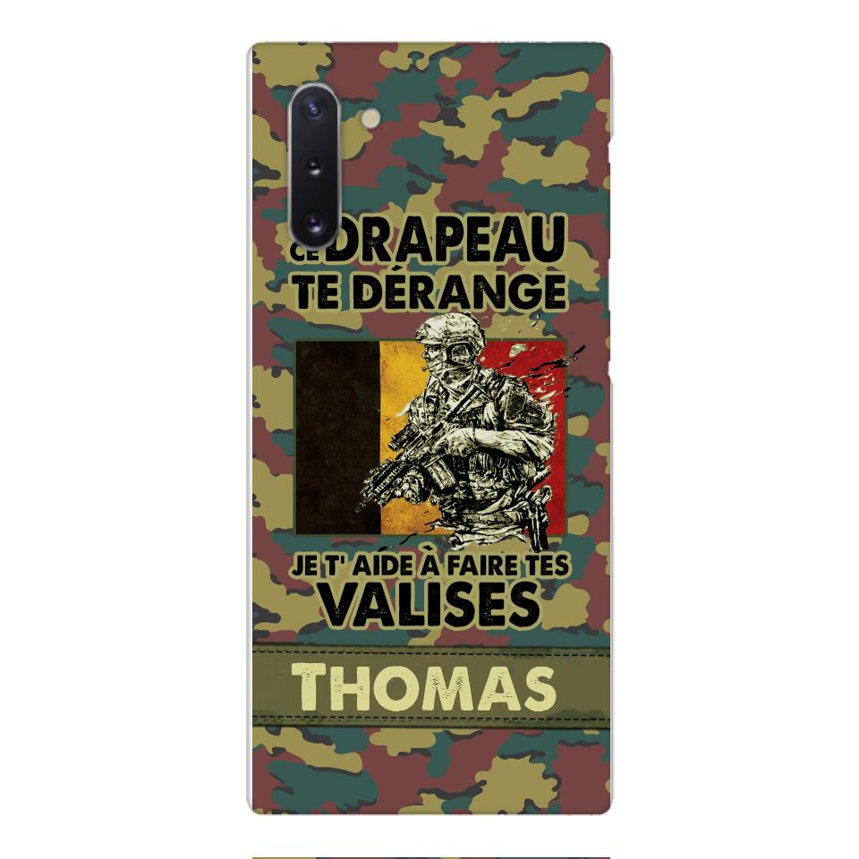 Personalized Belgian Soldier/Veterans Phone Case Printed 22MAR-QH31