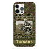 Personalized Slovak Soldier/Veterans Phone Case Printed 22MAR-QH31