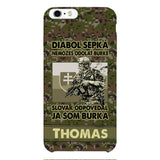 Personalized Slovak Soldier/Veterans Phone Case Printed 22MAR-QH31