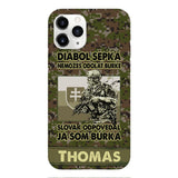 Personalized Slovak Soldier/Veterans Phone Case Printed 22MAR-QH31