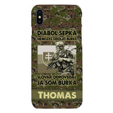 Personalized Slovak Soldier/Veterans Phone Case Printed 22MAR-QH31