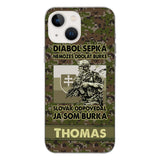 Personalized Slovak Soldier/Veterans Phone Case Printed 22MAR-QH31
