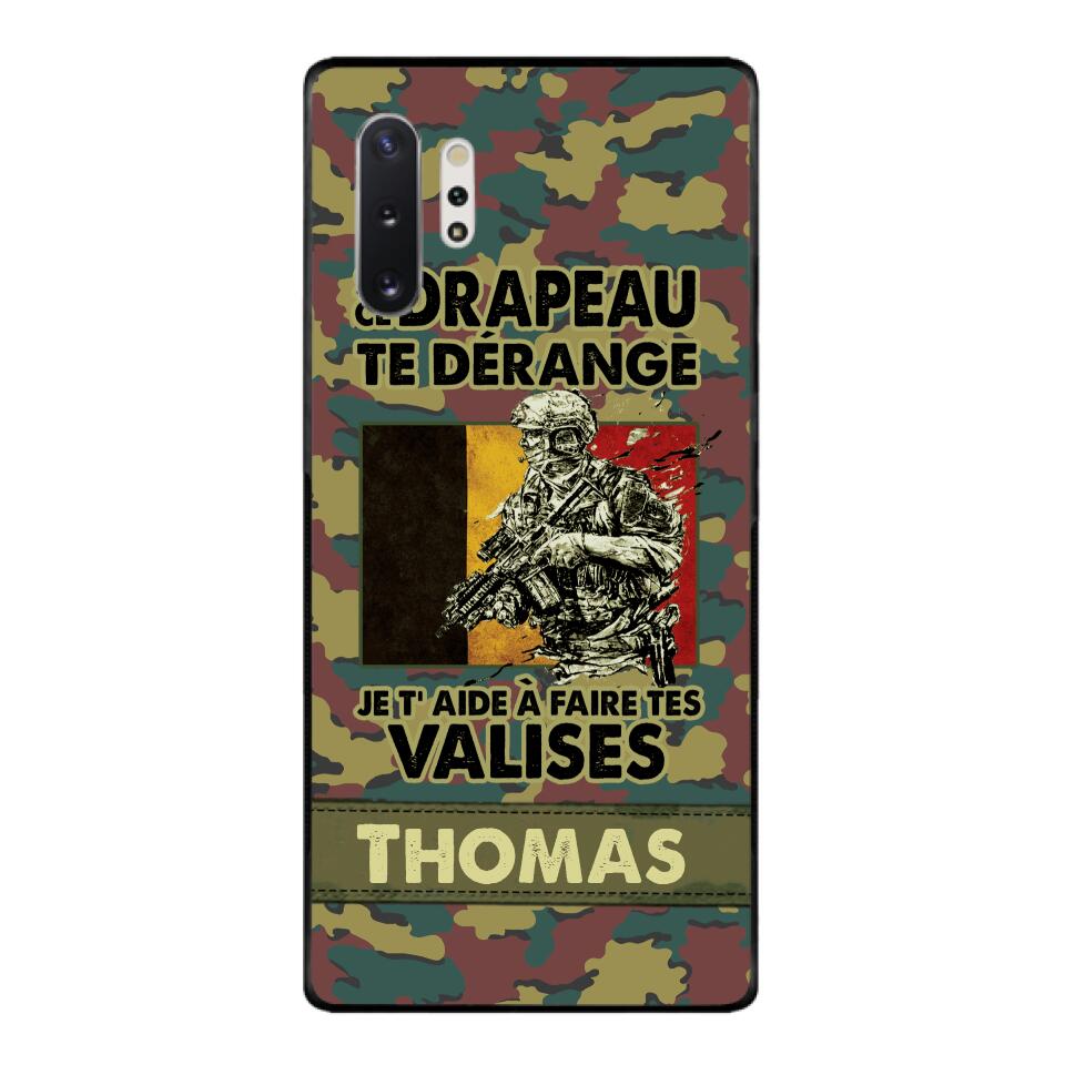 Personalized Belgian Soldier/Veterans Phone Case Printed 22MAR-QH31