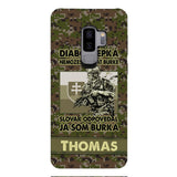Personalized Slovak Soldier/Veterans Phone Case Printed 22MAR-QH31