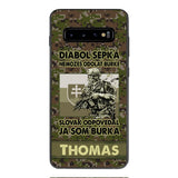 Personalized Slovak Soldier/Veterans Phone Case Printed 22MAR-QH31