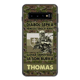 Personalized Slovak Soldier/Veterans Phone Case Printed 22MAR-QH31