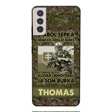 Personalized Slovak Soldier/Veterans Phone Case Printed 22MAR-QH31
