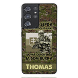 Personalized Slovak Soldier/Veterans Phone Case Printed 22MAR-QH31