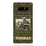 Personalized Slovak Soldier/Veterans Phone Case Printed 22MAR-QH31