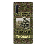 Personalized Slovak Soldier/Veterans Phone Case Printed 22MAR-QH31