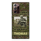 Personalized Slovak Soldier/Veterans Phone Case Printed 22MAR-QH31