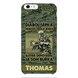 Personalized Spanish Soldier/Veterans Phone Case Printed 22MAR-QH31
